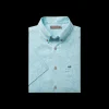 Island Linen Shirt - Flamingos