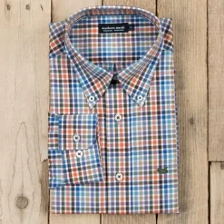 Juban Check Dress Shirt