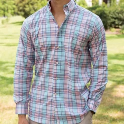 Kershaw Performance Plaid Dress Shirt