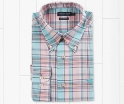 Kershaw Performance Plaid Dress Shirt