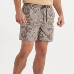 La Costa Lined Swim Trunk - Camo