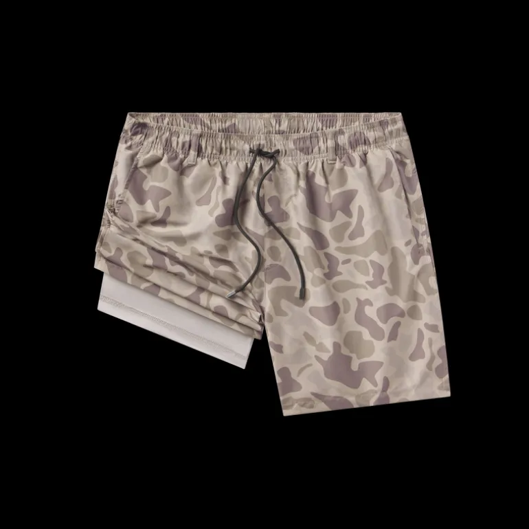 La Costa Lined Swim Trunk - Camo