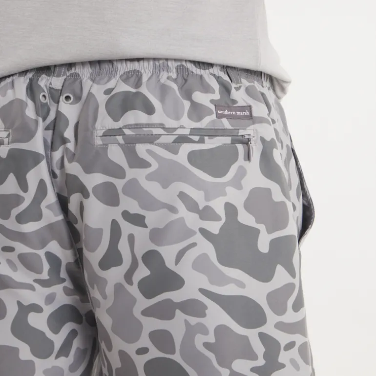 La Costa Lined Swim Trunk - Camo