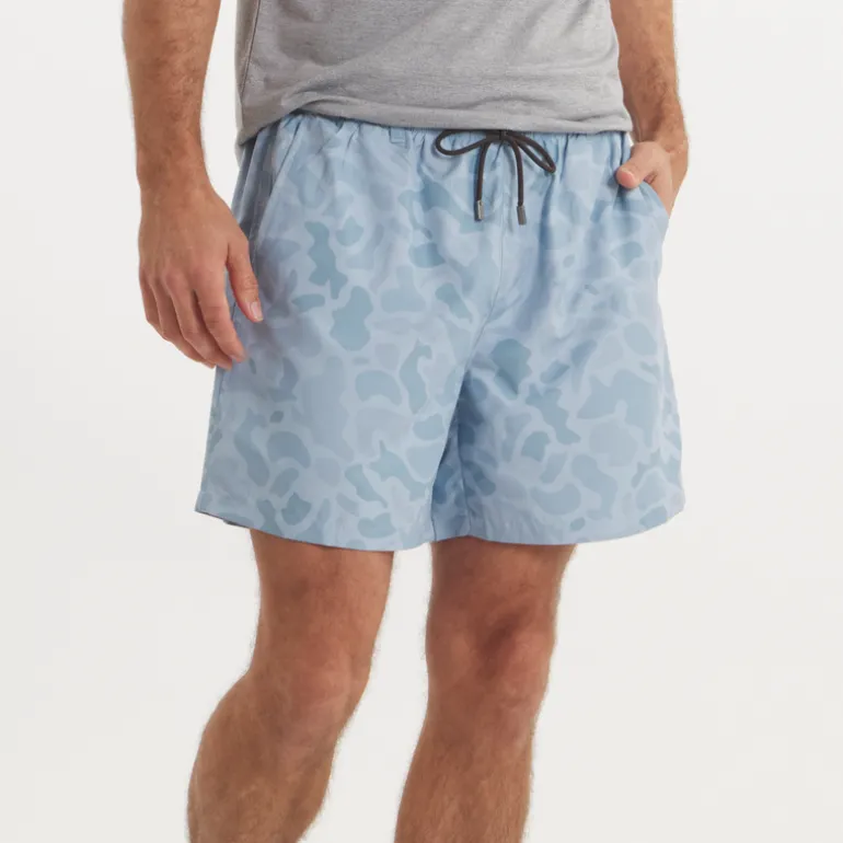 La Costa Lined Swim Trunk - Camo