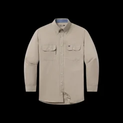 Leeward Textured Grid Shirt