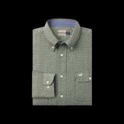 Leeward Textured Grid Shirt