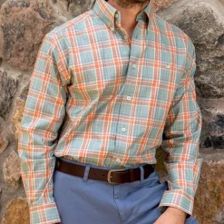 Lexington Windowpane Dress Shirt