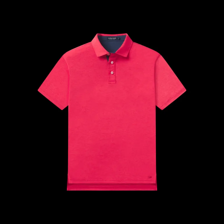 Lisbon Heather Performance Polo
