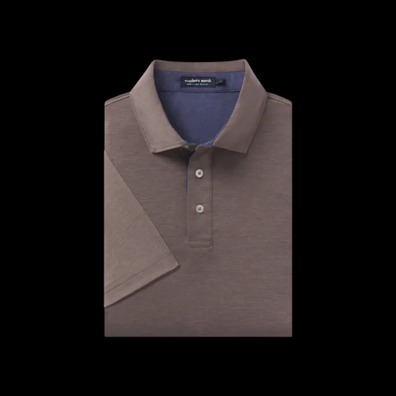 Lisbon Heather Performance Polo