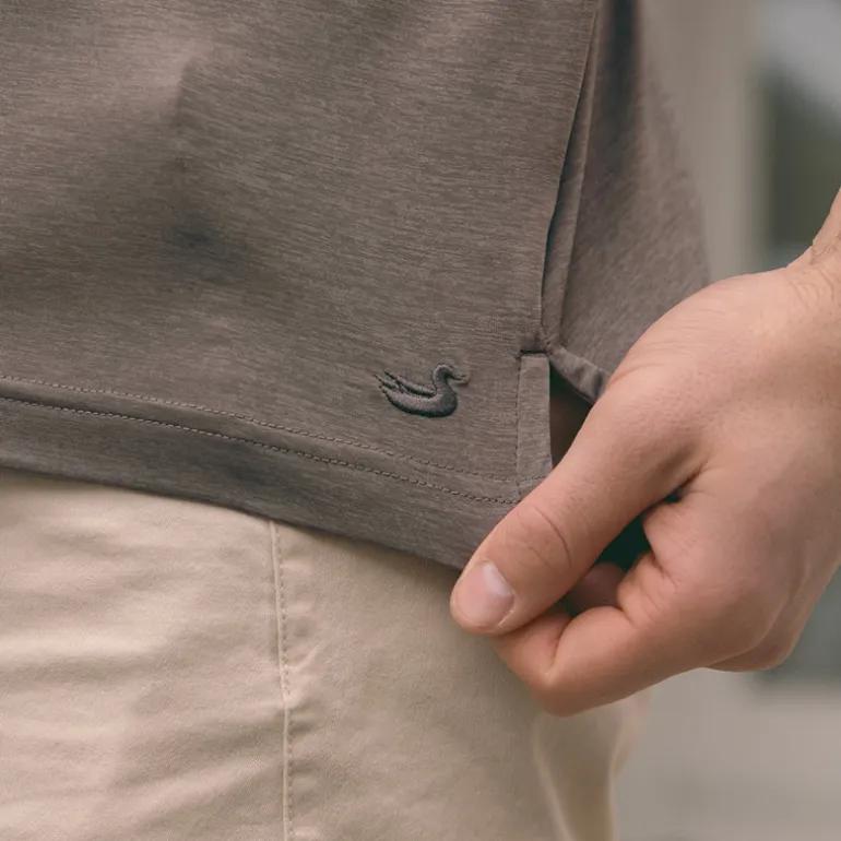 Lisbon Heather Performance Polo