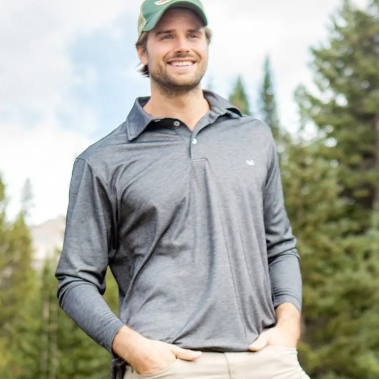 Long Sleeve Jackson Performance Polo