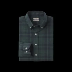 Lubbock Washed Plaid Dress Shirt