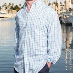 Madison Windowpane Dress Shirt