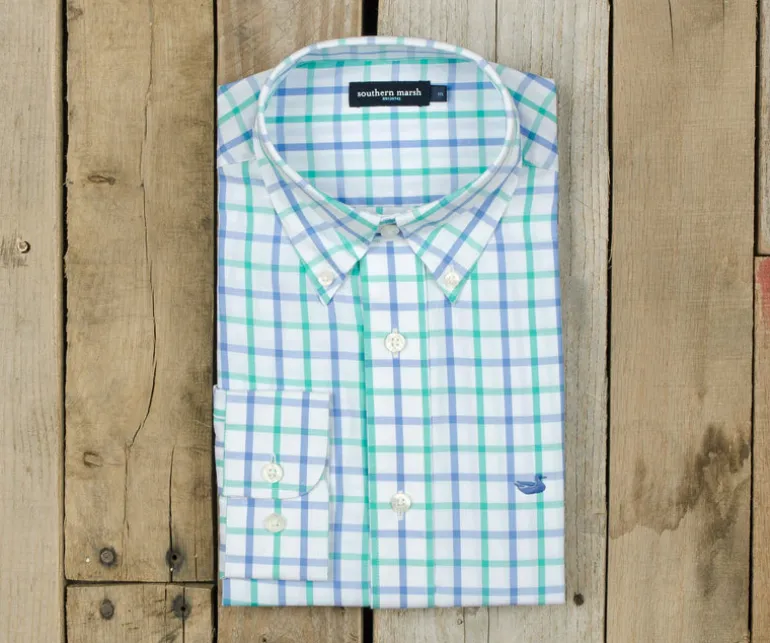 Madison Windowpane Dress Shirt