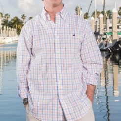 Madison Windowpane Dress Shirt