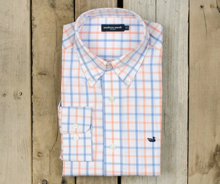 Madison Windowpane Dress Shirt
