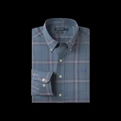 Marion Performance Plaid Dress Shirt