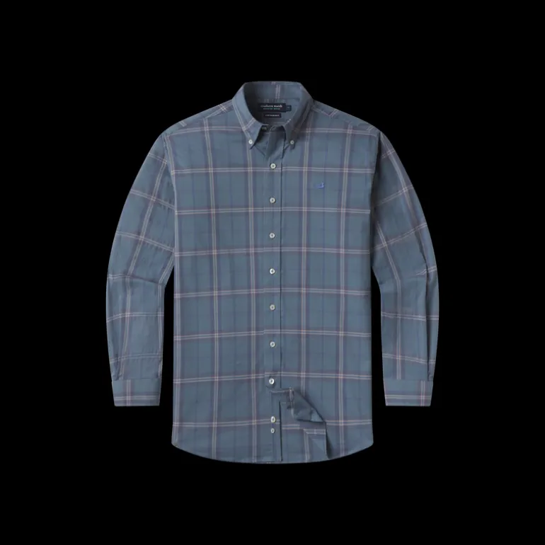 Marion Performance Plaid Dress Shirt