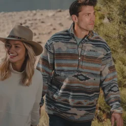 Matagorda Rustic Fleece Pullover