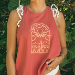 Maui Racerback Tank - Palm