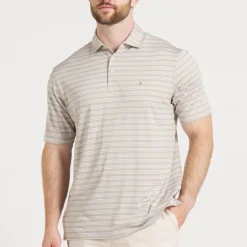 Maybourne Featherlight Stripe Polo