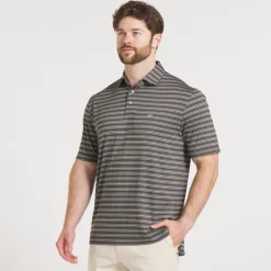 Maybourne Featherlight Stripe Polo