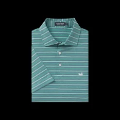 Maybourne Featherlight Stripe Polo