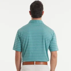 Maybourne Featherlight Stripe Polo