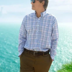 Nassau Performance Plaid Dress Shirt