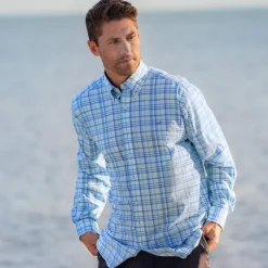 Nassau Performance Plaid Dress Shirt
