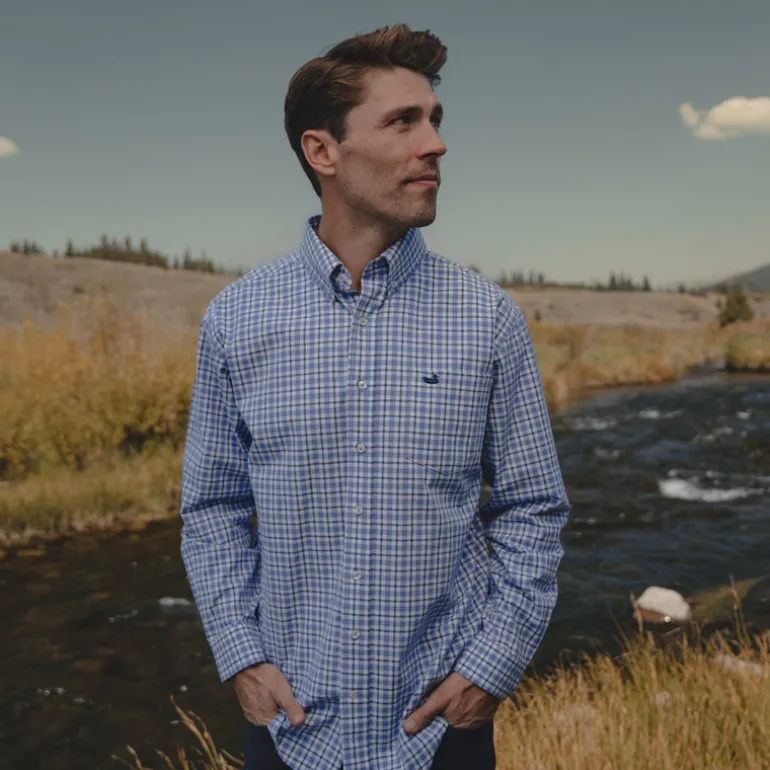 Oak Grove Washed Gingham Dress Shirt