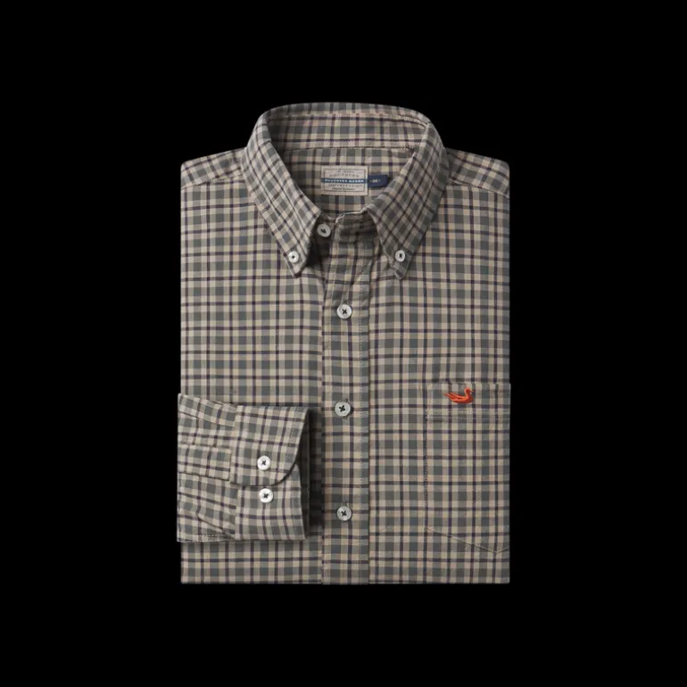 Oak Grove Washed Gingham Dress Shirt
