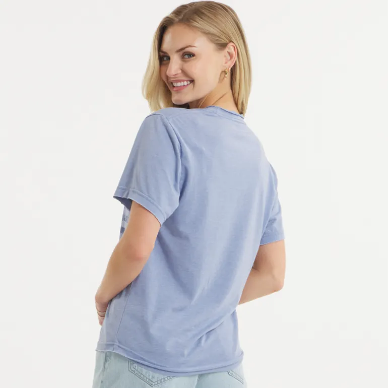 Olivia Vintage Tee - Flag