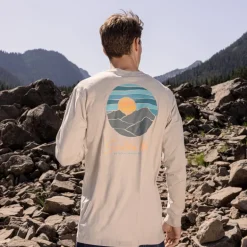 Paper Mountains Tee - Long Sleeve