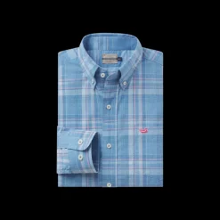 Potomac Relaxed Plaid Dress Shirt