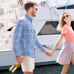 Potomac Relaxed Plaid Dress Shirt