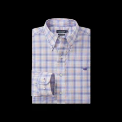 Putnam Performance Windowpane Dress Shirt
