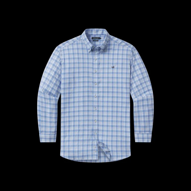 Putnam Performance Windowpane Dress Shirt