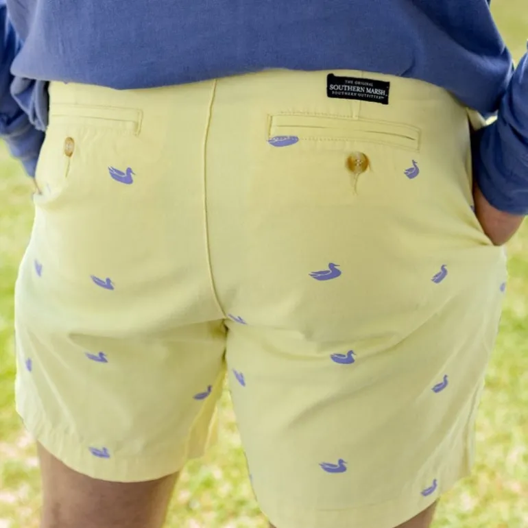 Regatta Short with Printed Ducks - 6in. Flat