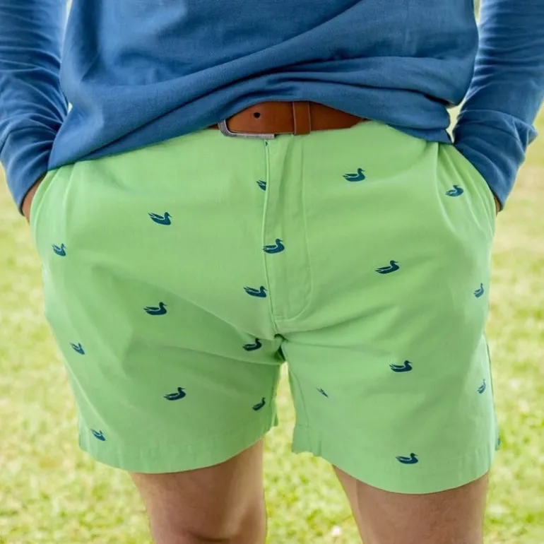 Regatta Short with Printed Ducks - 6in. Flat