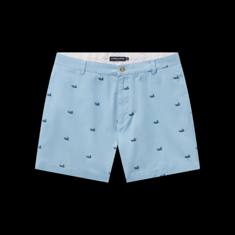 Regatta Short with Printed Ducks - 6in. Flat