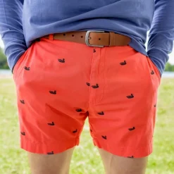 Regatta Short with Printed Ducks - 6in. Flat