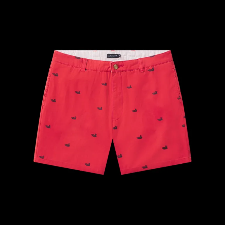 Regatta Short with Printed Ducks - 6in. Flat
