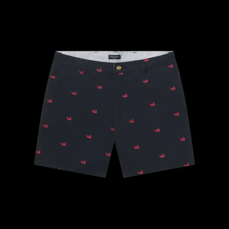 Regatta Short with Printed Ducks - 6in. Flat
