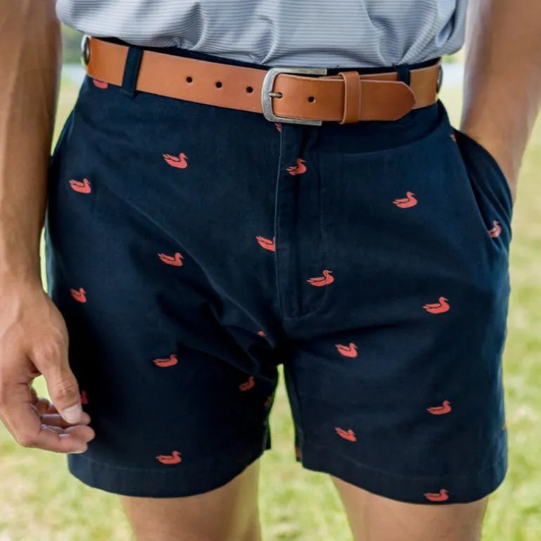 Regatta Short with Printed Ducks - 6in. Flat
