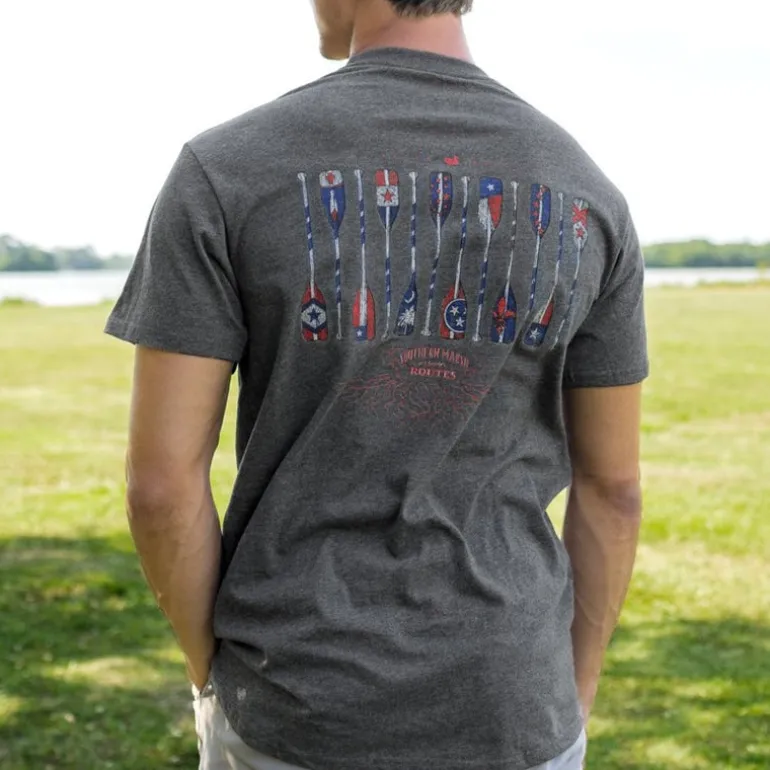 River Route Collection Tee - Paddles