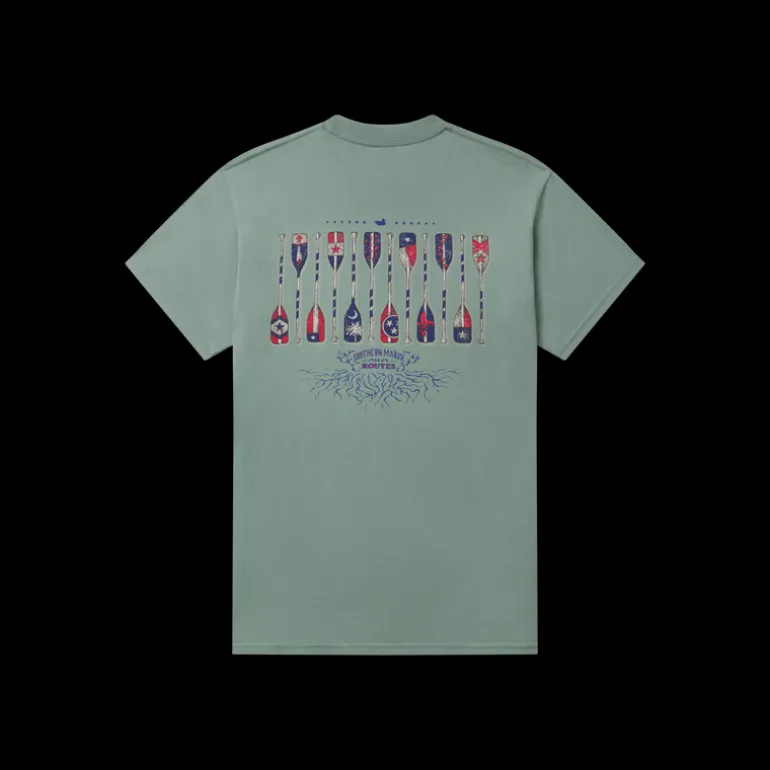 River Route Collection Tee - Paddles