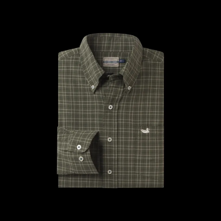Sabine Washed Check Dress Shirt