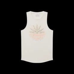 Sadie Vintage Rocker Tank - Sunset