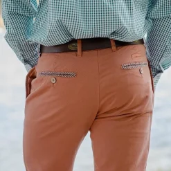 SEAWASH™ Grayton Twill Pant - Burnt Orange